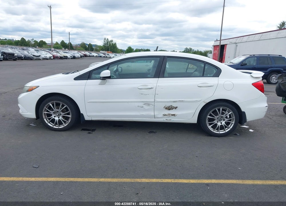 2012 HONDA CIVIC EX-L VIN: 19XFB2F9XCE311405