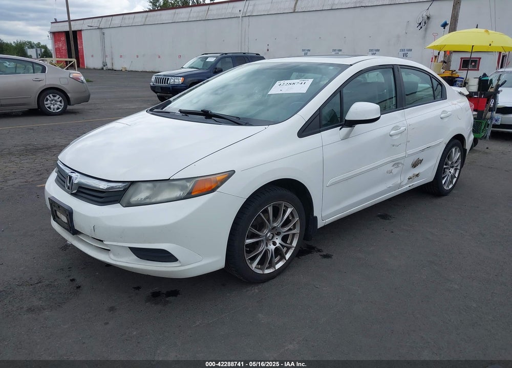 2012 HONDA CIVIC EX-L VIN: 19XFB2F9XCE311405