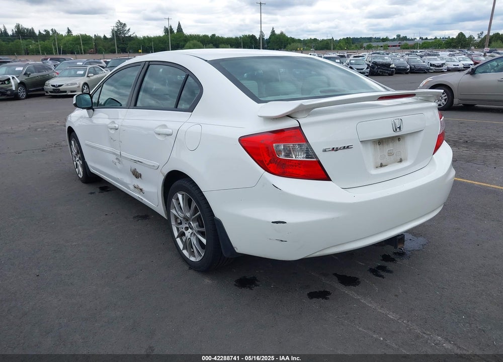 2012 HONDA CIVIC EX-L VIN: 19XFB2F9XCE311405