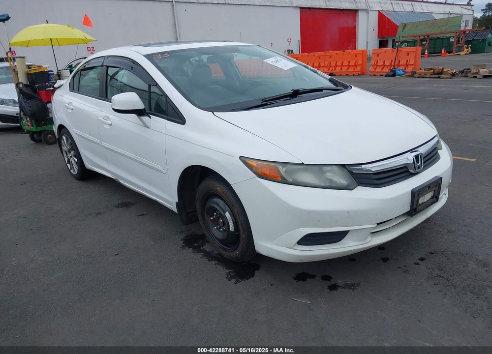 2012 HONDA CIVIC EX-L VIN: 19XFB2F9XCE311405
