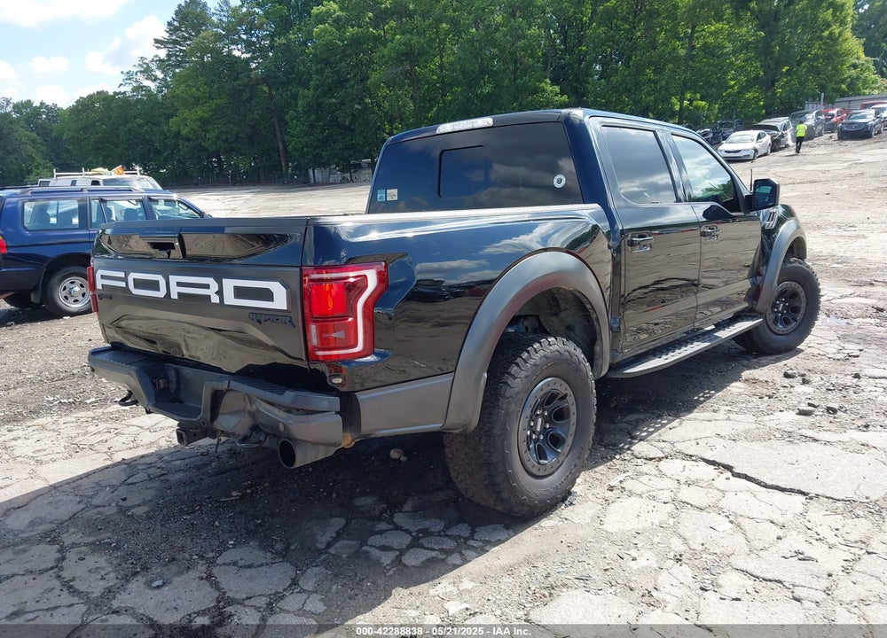 2018 FORD F-150 RAPTOR VIN: 1FTFW1RG8JFB20030