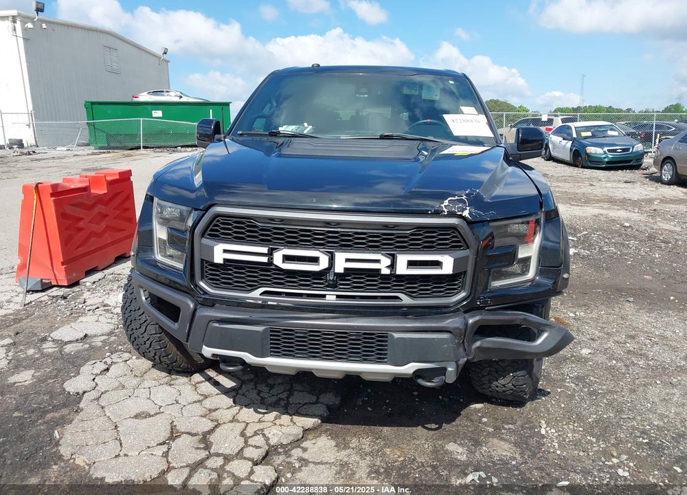 2018 FORD F-150 RAPTOR VIN: 1FTFW1RG8JFB20030