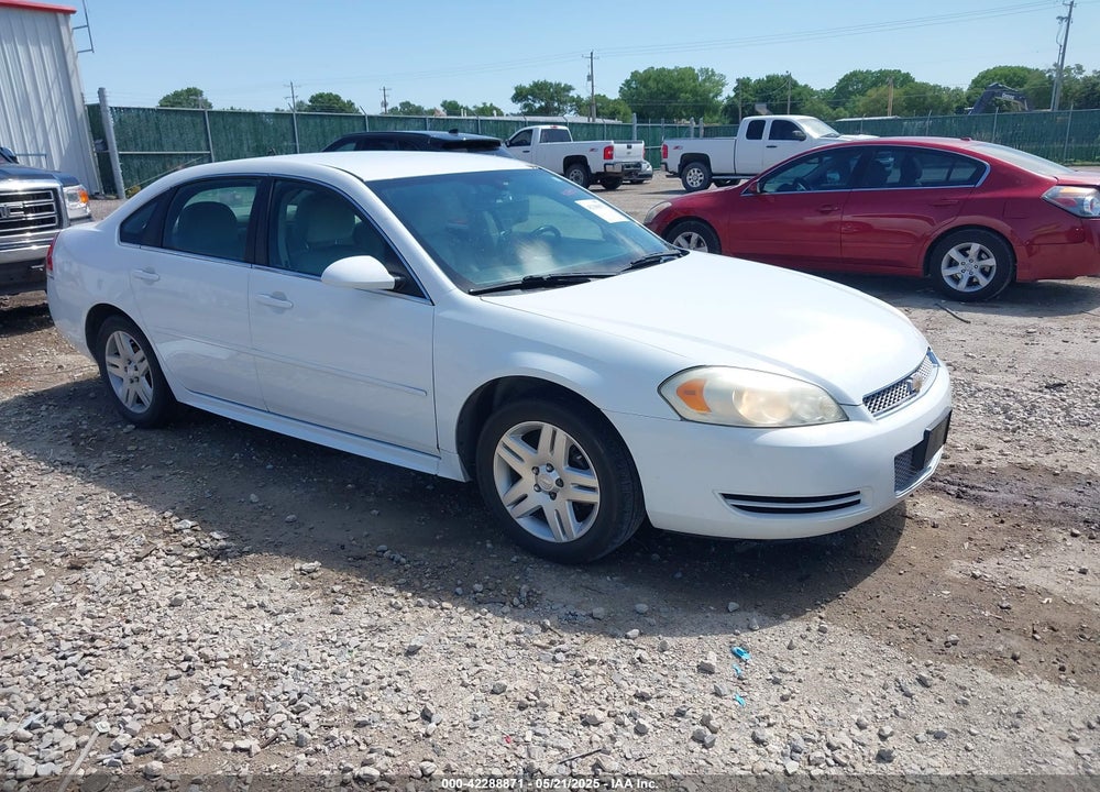 2013 CHEVROLET IMPALA LT VIN: 2G1WG5E35D1218783