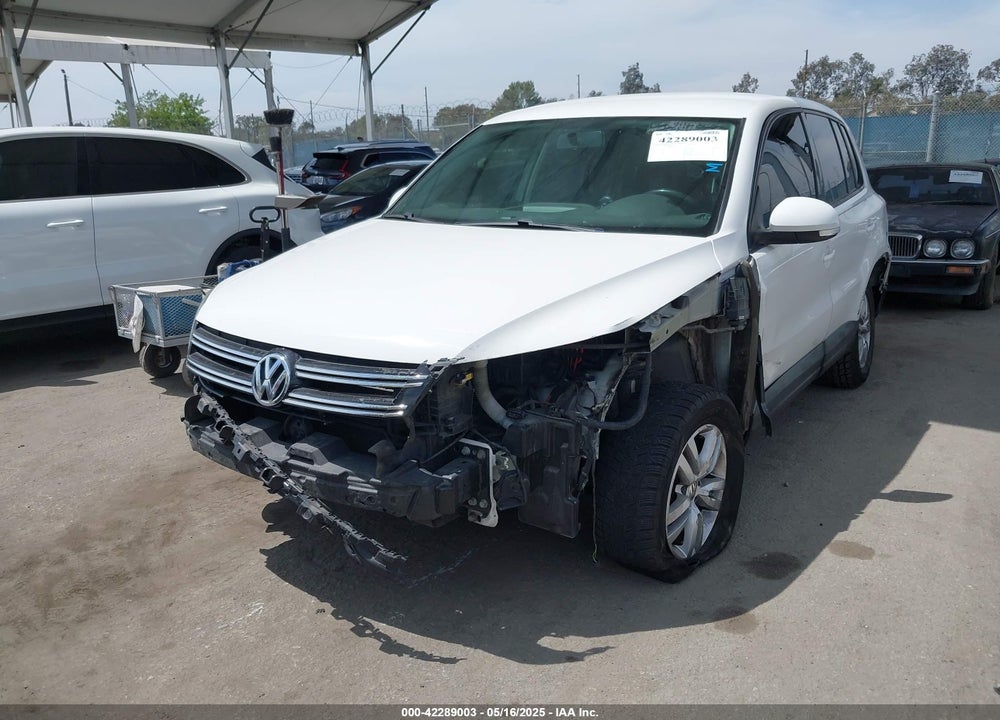 2014 VOLKSWAGEN TIGUAN S VIN: WVGAV3AX0EW524669