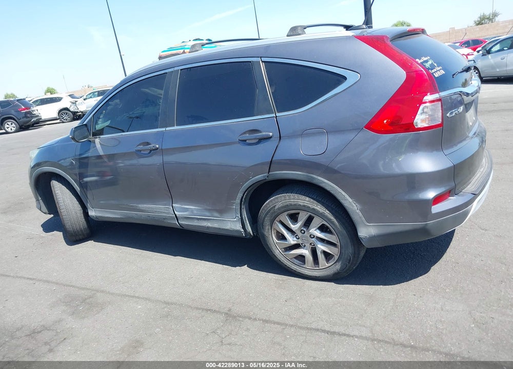2015 HONDA CR-V EX-L VIN: 5J6RM3H77FL001503