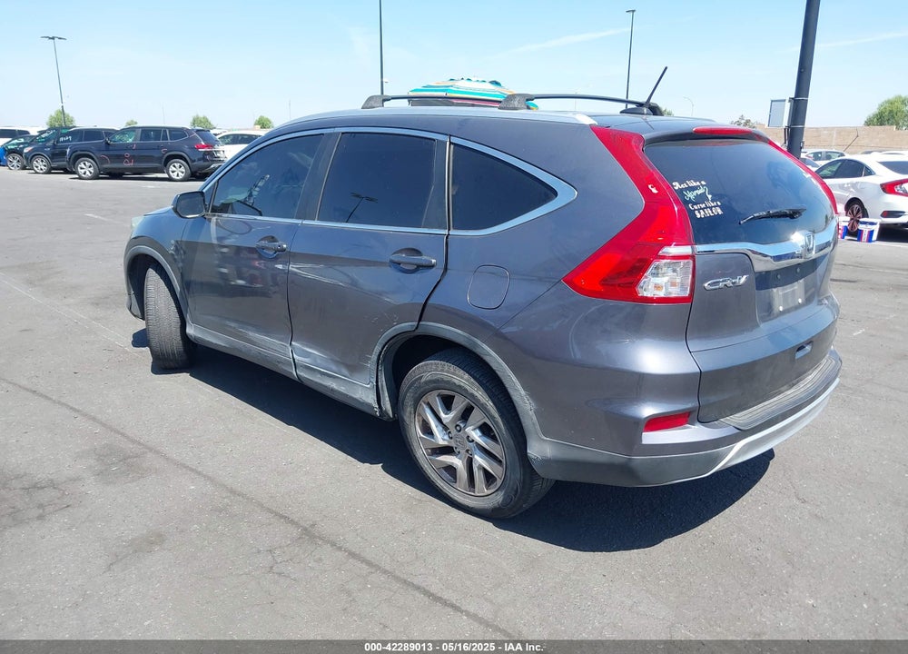 2015 HONDA CR-V EX-L VIN: 5J6RM3H77FL001503