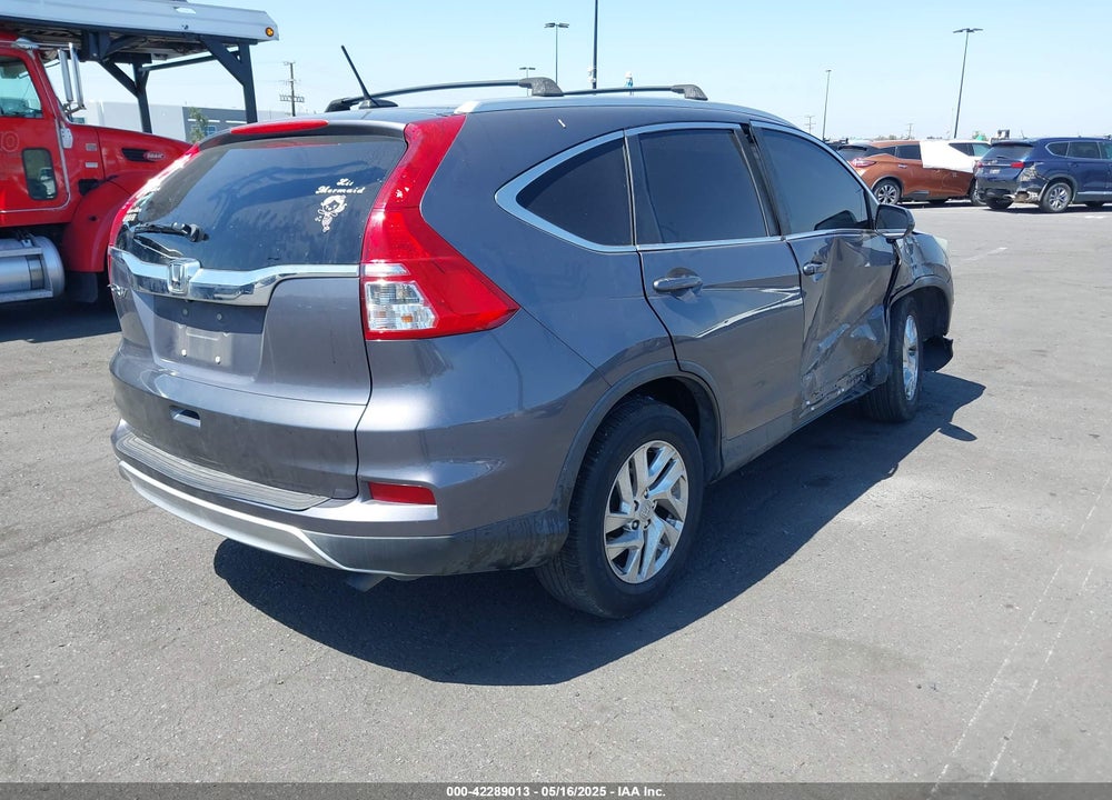 2015 HONDA CR-V EX-L VIN: 5J6RM3H77FL001503