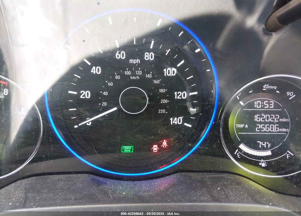 2016 HONDA HR-V EX VIN: 3CZRU5H5XGM712686