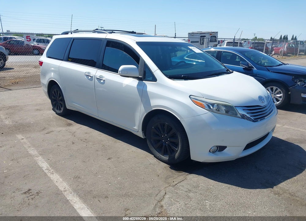 2015 TOYOTA SIENNA LIMITED PREMIUM 7 PASSENGER VIN: 5TDDK3DC5FS102269