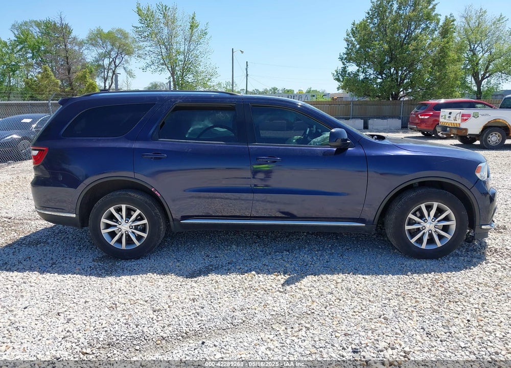 2017 DODGE DURANGO VIN: 1C4RDJAG9HC623527