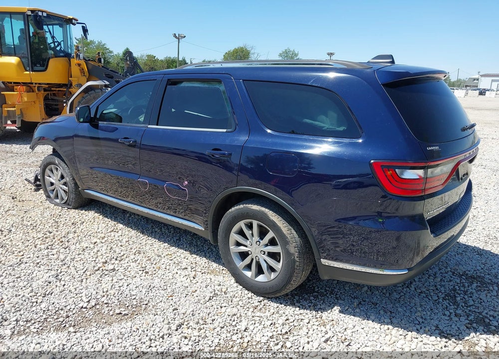 2017 DODGE DURANGO VIN: 1C4RDJAG9HC623527