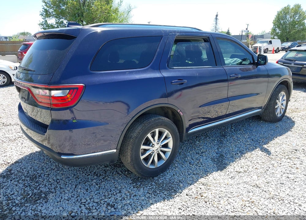 2017 DODGE DURANGO VIN: 1C4RDJAG9HC623527