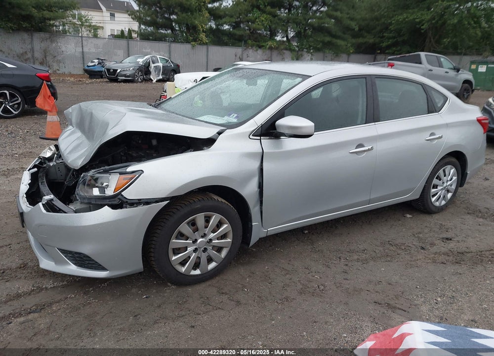 2017 NISSAN SENTRA SV VIN: 3N1AB7AP7HY342570