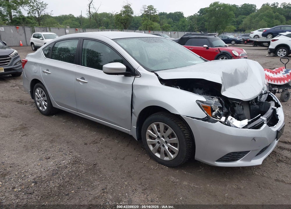 2017 NISSAN SENTRA SV VIN: 3N1AB7AP7HY342570