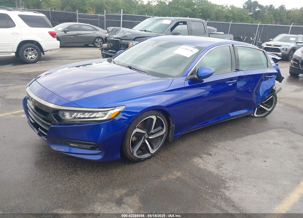 2019 HONDA ACCORD SPORT VIN: 1HGCV1F30KA112222