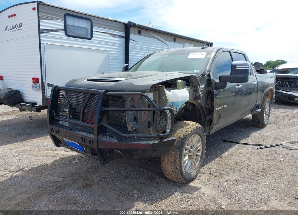 2022 CHEVROLET SILVERADO 2500HD 4WD STANDARD BED HIGH COUNTRY VIN: 1GC4YREY9NF143949