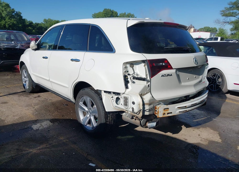 2011 ACURA MDX TECHNOLOGY PACKAGE VIN: 2HNYD2H48BH519610