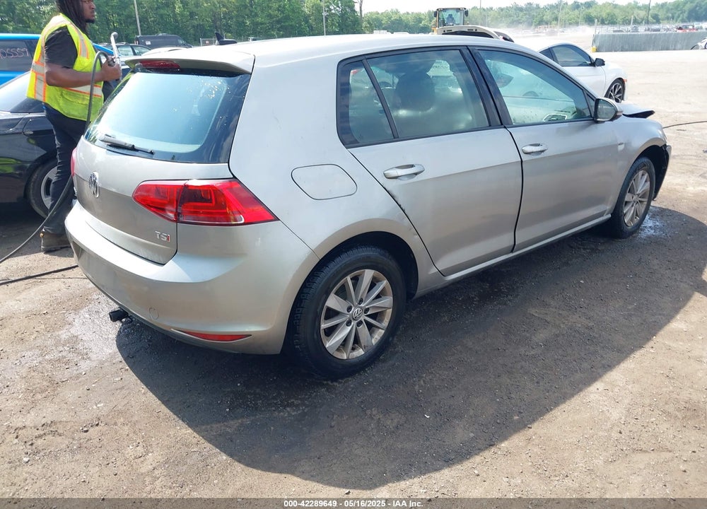 2017 VOLKSWAGEN GOLF TSI S 4-DOOR VIN: 3VW117AU3HM008143