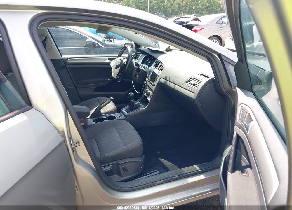 2017 VOLKSWAGEN GOLF TSI S 4-DOOR VIN: 3VW117AU3HM008143