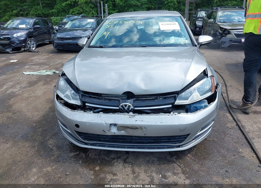 2017 VOLKSWAGEN GOLF TSI S 4-DOOR VIN: 3VW117AU3HM008143