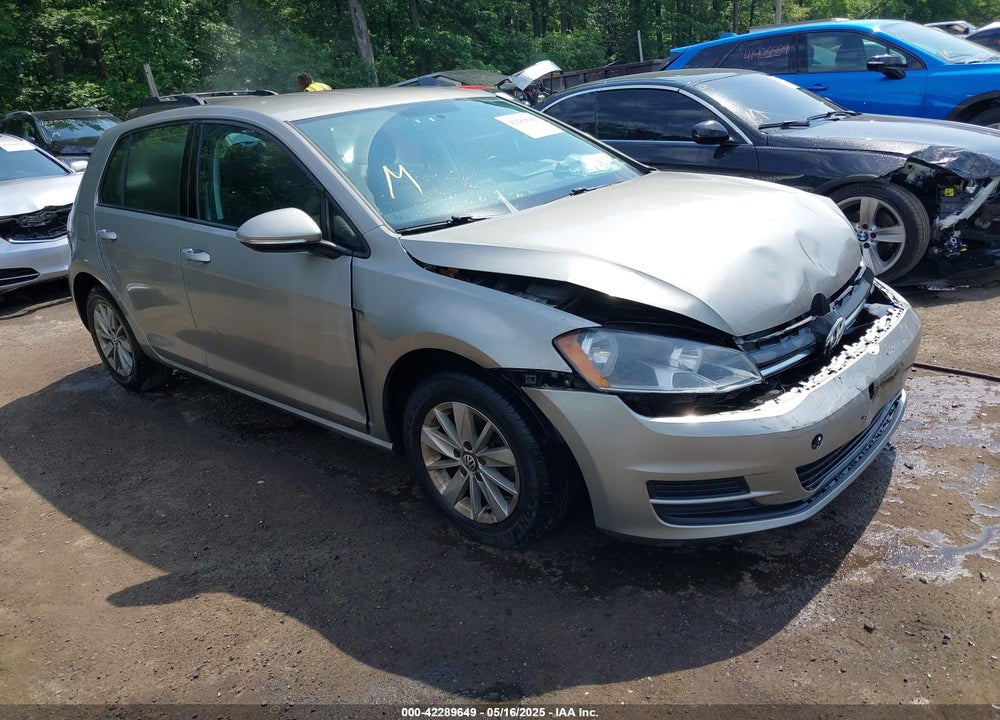 2017 VOLKSWAGEN GOLF TSI S 4-DOOR VIN: 3VW117AU3HM008143