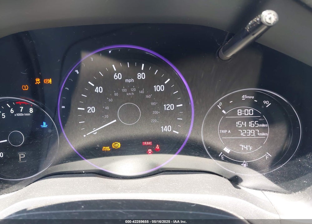 2017 HONDA HR-V VIN: 3CZRU6H70HM709322