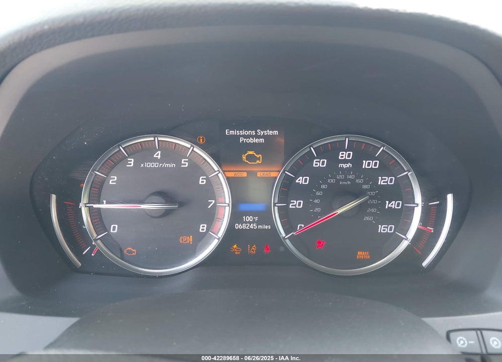 2020 ACURA MDX VIN: 5J8YD4H07LL025145