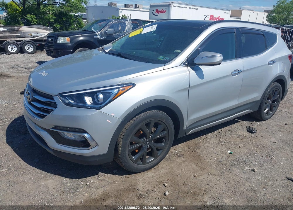 2018 HYUNDAI SANTA FE SPORT VIN: 5XYZWDLA1JG534489