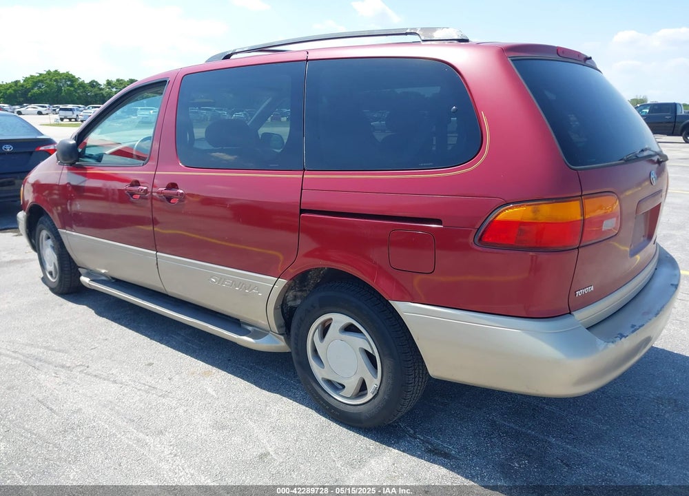 2000 TOYOTA SIENNA XLE VIN: 4T3ZF13C8YU197573