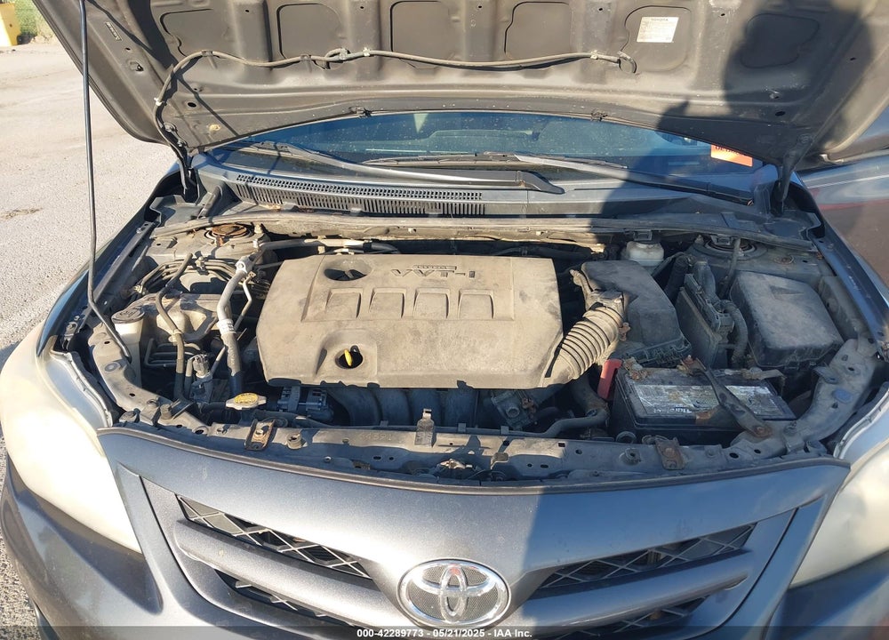 2011 TOYOTA COROLLA LE VIN: 2T1BU4EE1BC677625