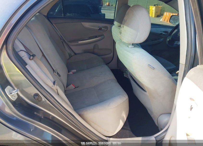 2011 TOYOTA COROLLA LE VIN: 2T1BU4EE1BC677625