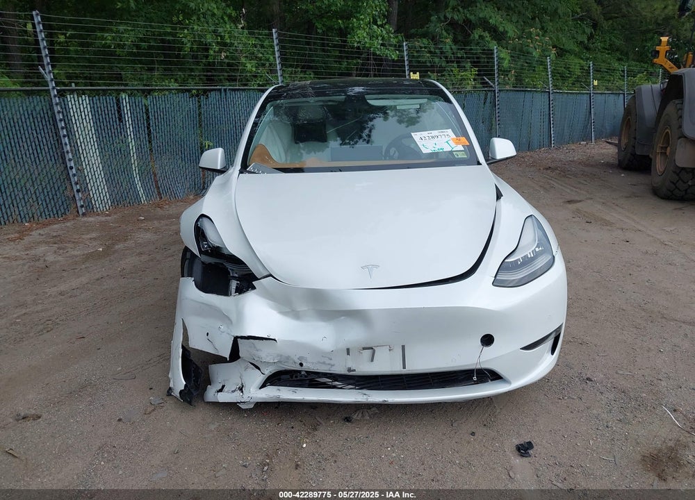 2021 TESLA MODEL Y VIN: 5YJYGAED8MF173496
