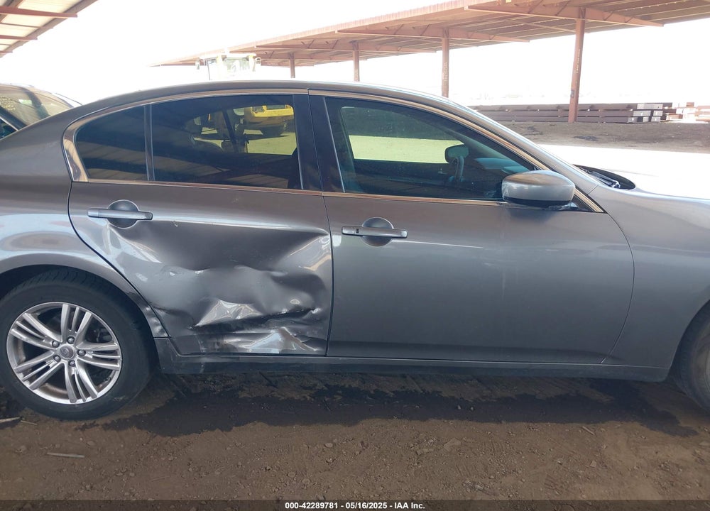 2013 INFINITI G37X VIN: JN1CV6AR3DM352473