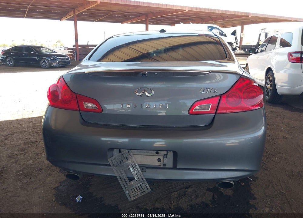 2013 INFINITI G37X VIN: JN1CV6AR3DM352473
