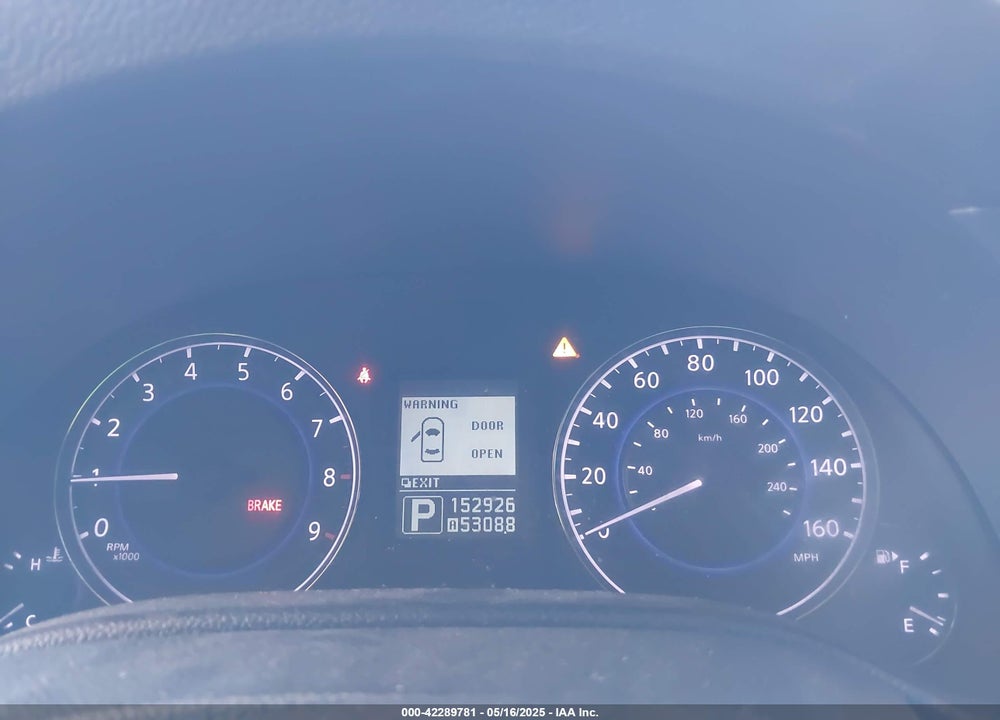 2013 INFINITI G37X VIN: JN1CV6AR3DM352473