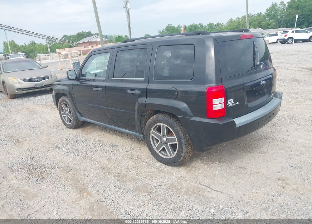 2008 JEEP PATRIOT VIN: 1J8FF28W98D798783