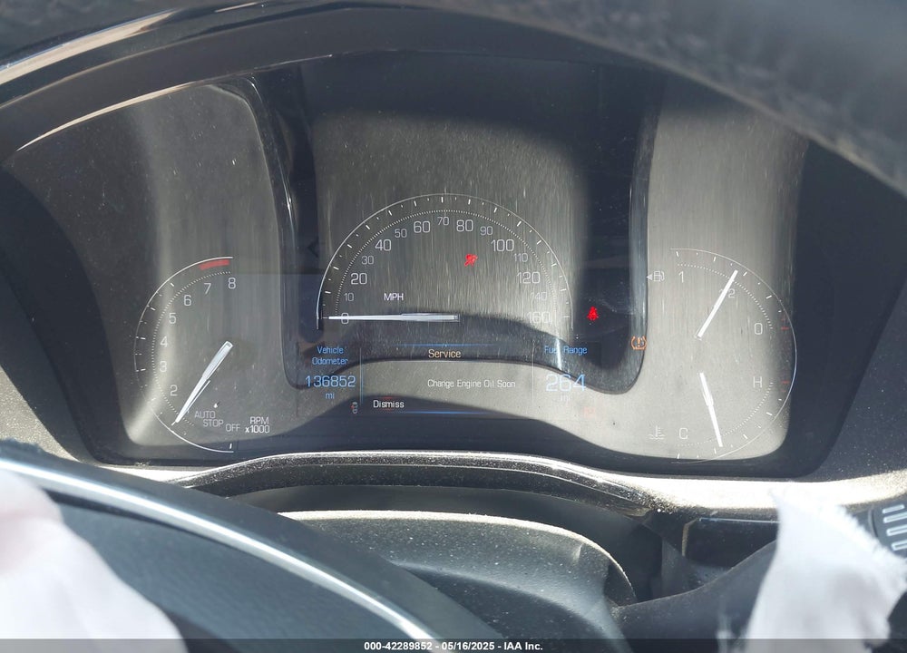 2017 CADILLAC XT5 STANDARD VIN: 1GYKNARS6HZ163595