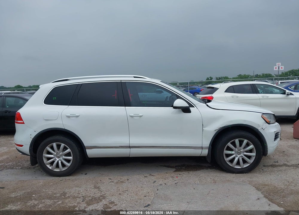 2012 VOLKSWAGEN TOUAREG TDI SPORT VIN: WVGEK9BPXCD006816