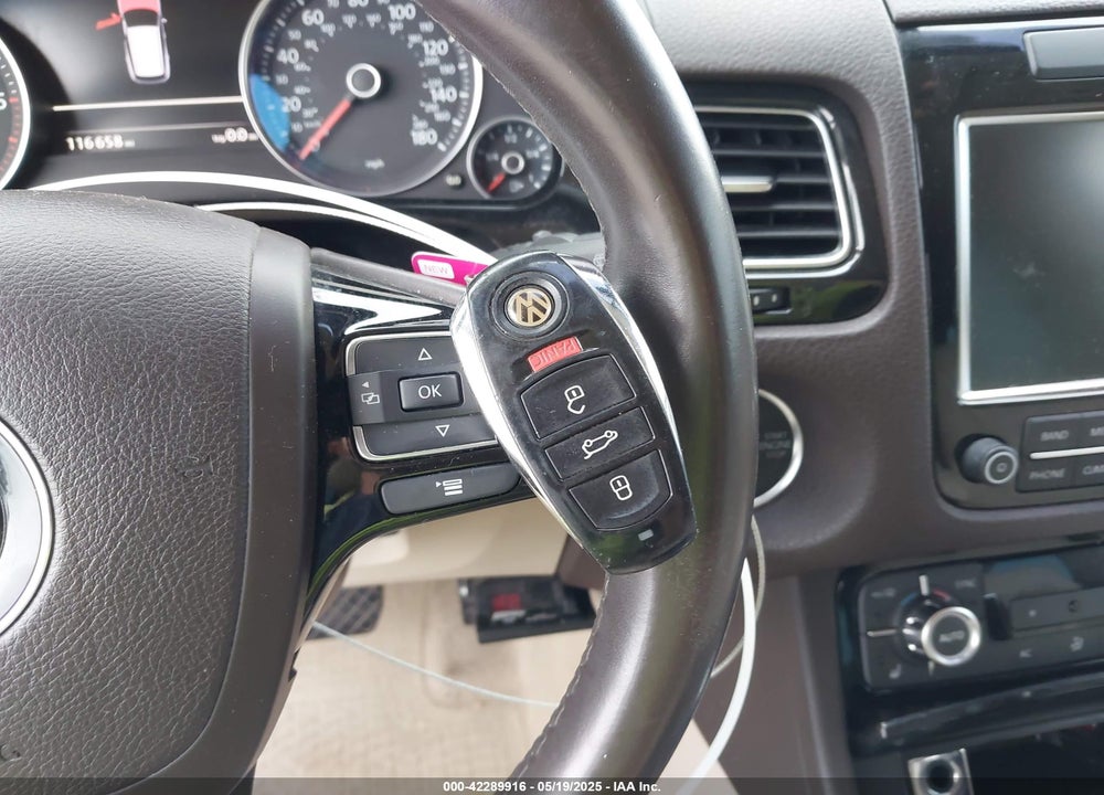 2012 VOLKSWAGEN TOUAREG TDI SPORT VIN: WVGEK9BPXCD006816
