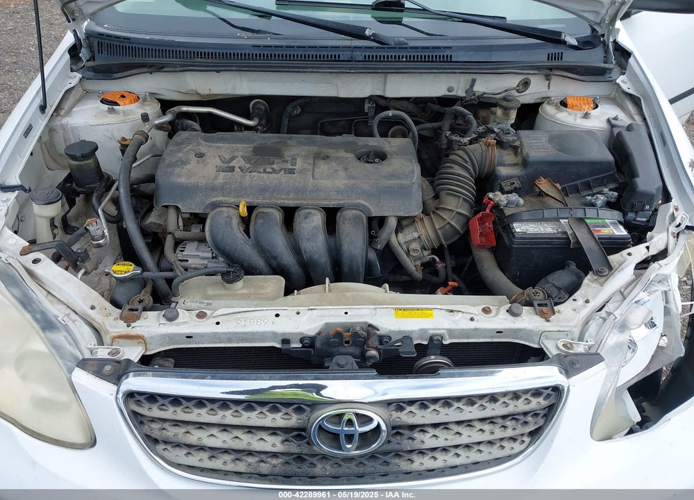 2007 TOYOTA COROLLA CE VIN: 2T1BR32E47C852361