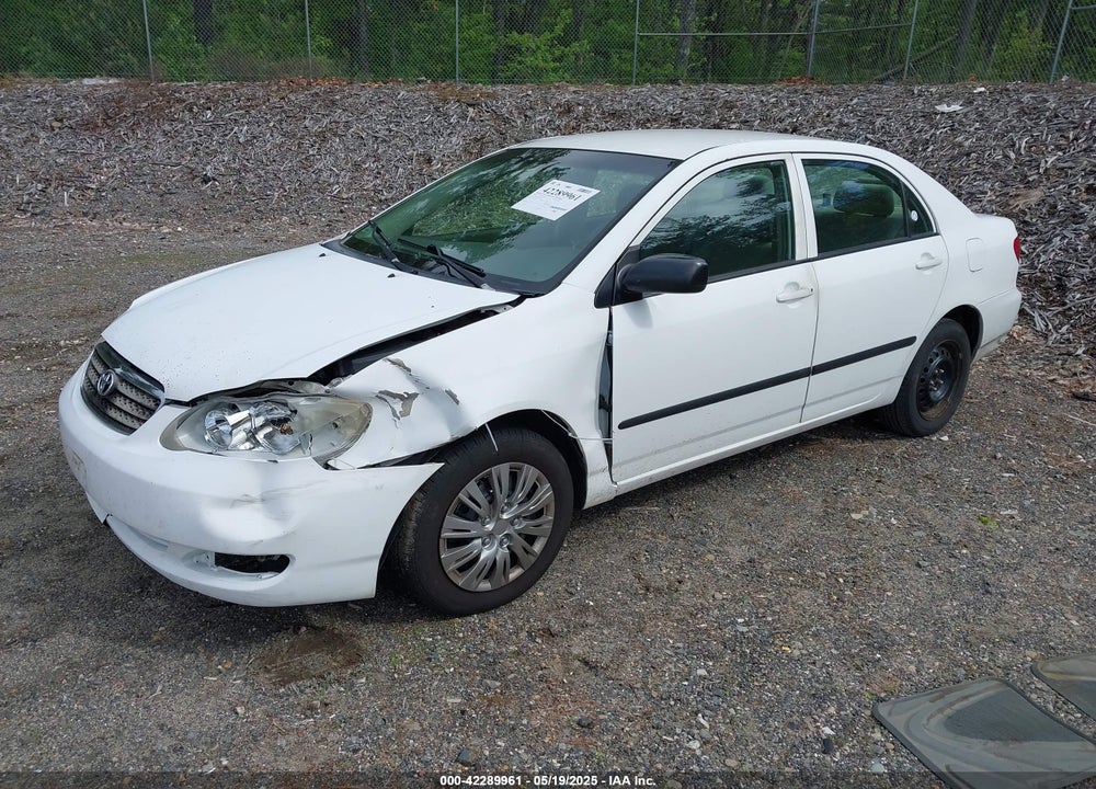 2007 TOYOTA COROLLA CE VIN: 2T1BR32E47C852361