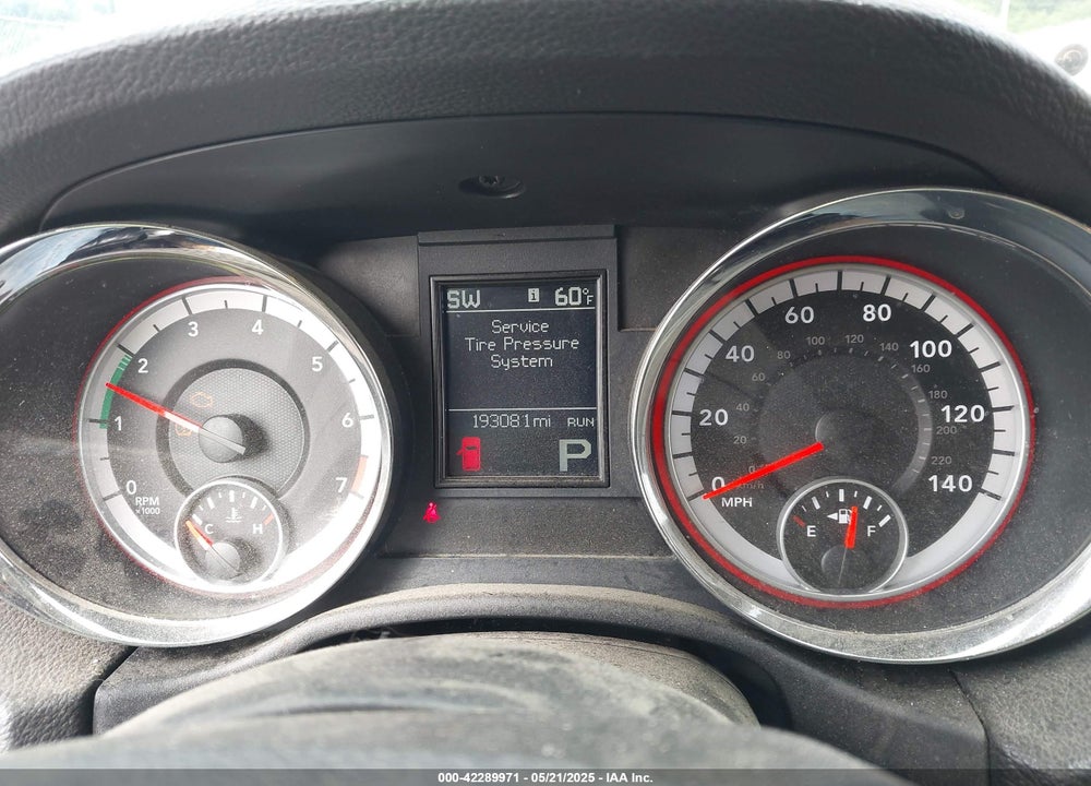 2011 DODGE DURANGO VIN: 1D4RE4GG3BC638959