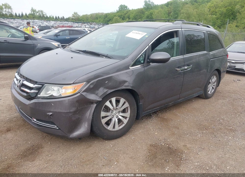 2015 HONDA ODYSSEY EX-L VIN: 5FNRL5H65FB121699
