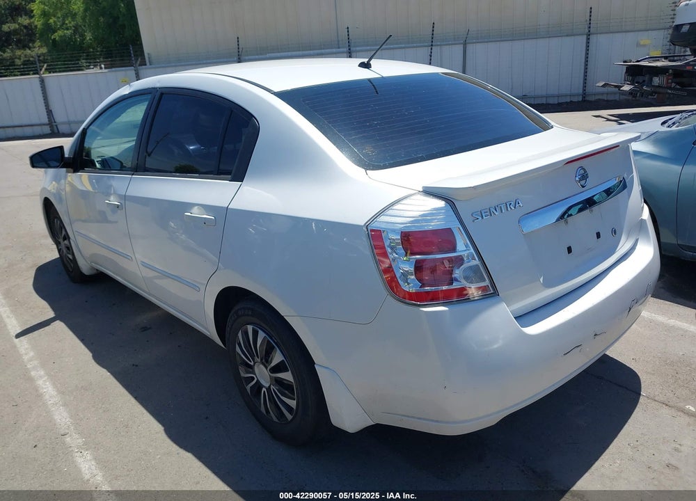 2012 NISSAN SENTRA VIN: 3N1AB6AP1CL751843