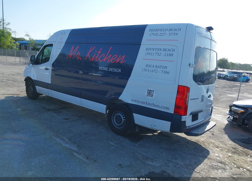 2021 MERCEDES-BENZ SPRINTER 2500 HIGH ROOF I4 VIN: W1W40CHY6MT056093
