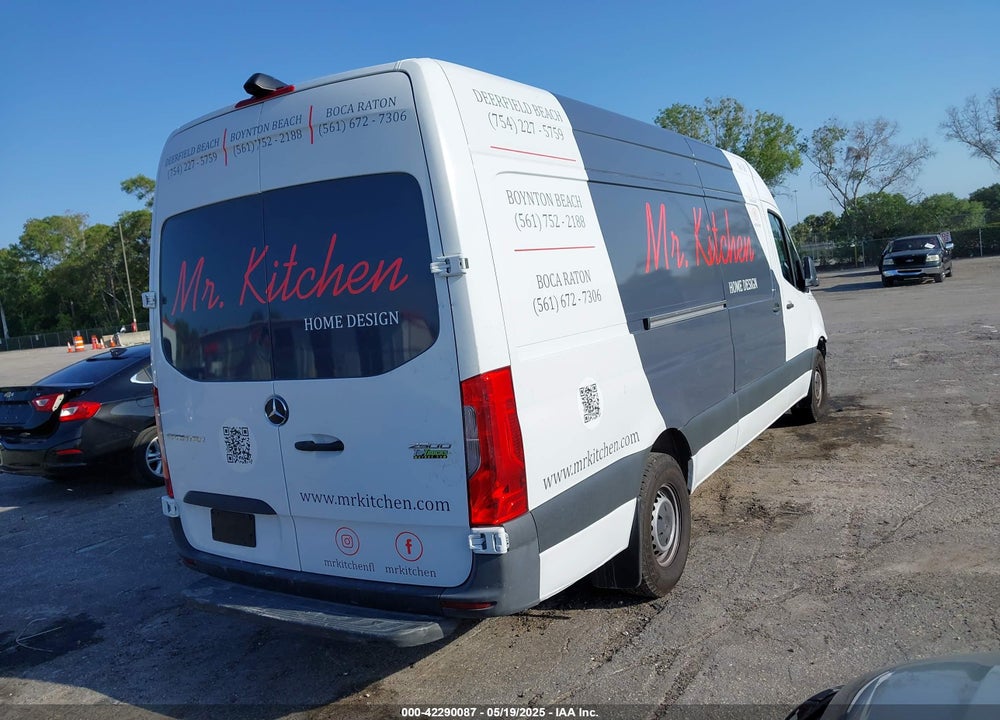2021 MERCEDES-BENZ SPRINTER 2500 HIGH ROOF I4 VIN: W1W40CHY6MT056093