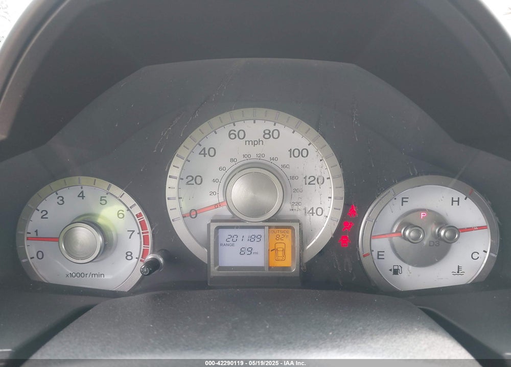 2011 HONDA PILOT EX VIN: 5FNYF3H45BB045806