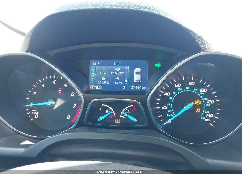2014 FORD ESCAPE SE VIN: 1FMCU0GX7EUC08473