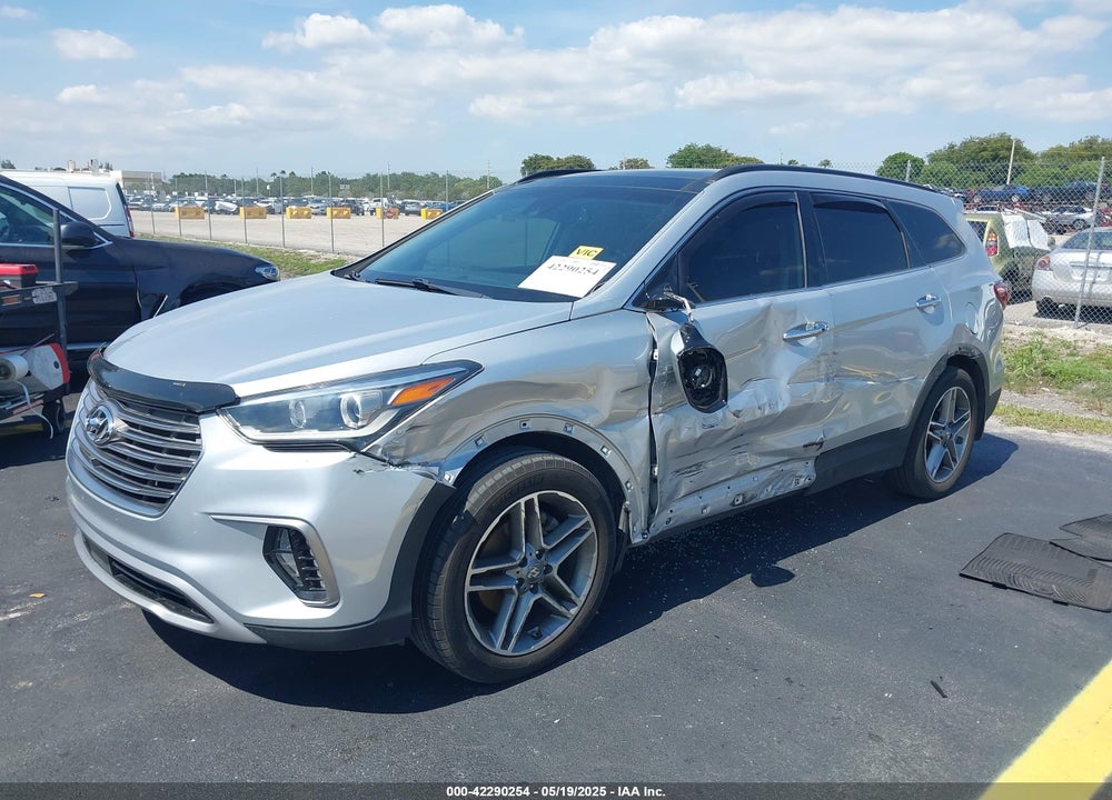 2018 HYUNDAI SANTA FE VIN: KM8SRDHF3JU274684