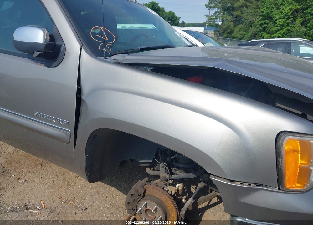 2013 GMC SIERRA 1500 SLE VIN: 1GTR1VE07DZ314689